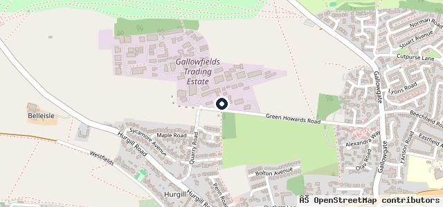 Map showing the location of Swale Auto Services