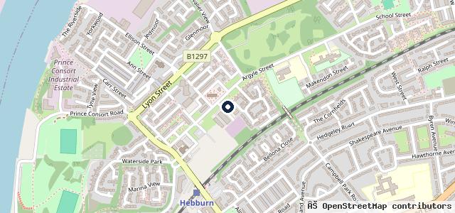 Map showing the location of Hoggmot Automotive