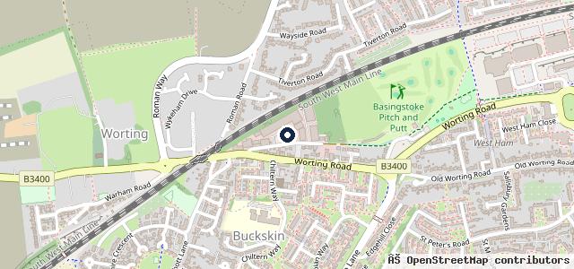 Map showing the location of TLC Autocentres Ltd