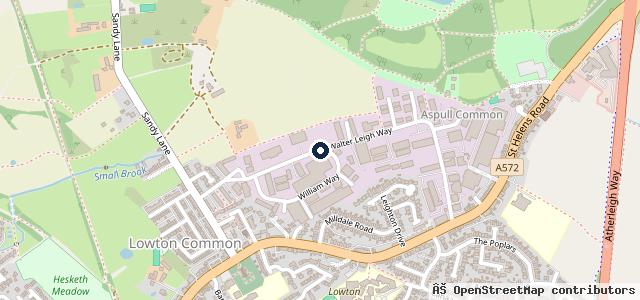 Map showing the location of T L T Garage Services Ltd
