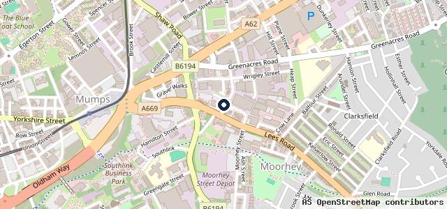 Map showing the location of G6 Body Repairs