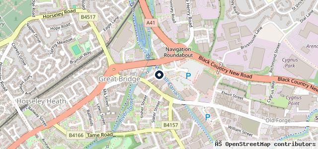 Map showing the location of Ukas Motor Services Ltd