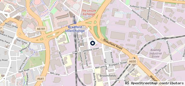 Map showing the location of Cartec Of Bradford Ltd