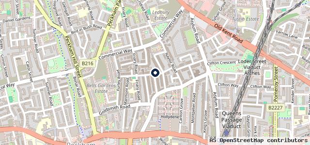 Map showing the location of Clifton Autos MOT centre Ltd