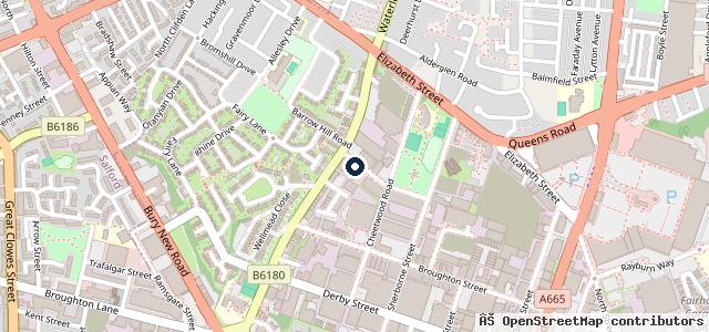 Map showing the location of JTS Auto Services