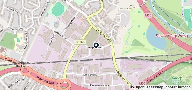 Map showing the location of Value For Motors(VFM)