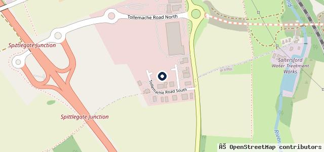 Map showing the location of Kia at Victor Wood (Grantham)