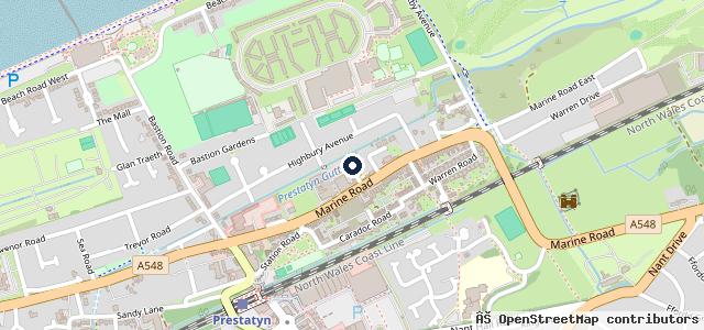 Map showing the location of Webb Bros