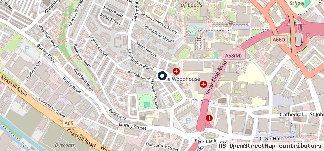 Map showing the location of CarSynergy-UK
