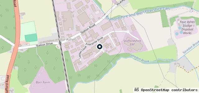 Map showing the location of West Midland American Vehicles Ltd