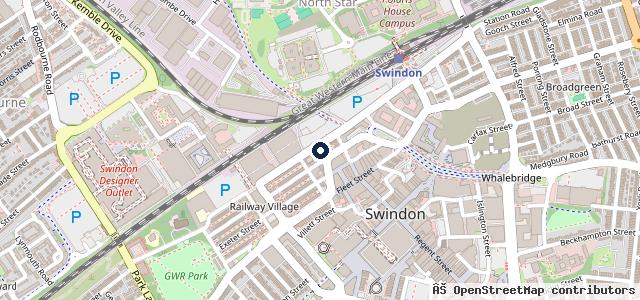 Map showing the location of Advanced Cars Ltd | Swindon