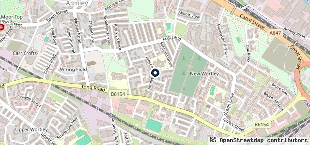 Map showing the location of Your leeds mobile mechanics