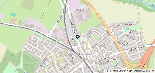 Map showing the location of DP Auto Repairs