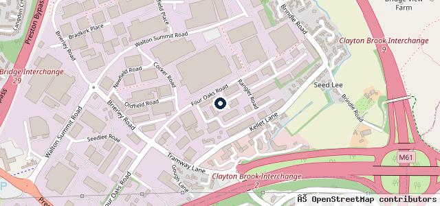 Map showing the location of Summit MOT Centre