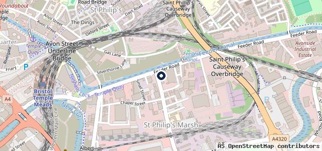 Map showing the location of Griffin Mill Mitsubishi Service Bristol