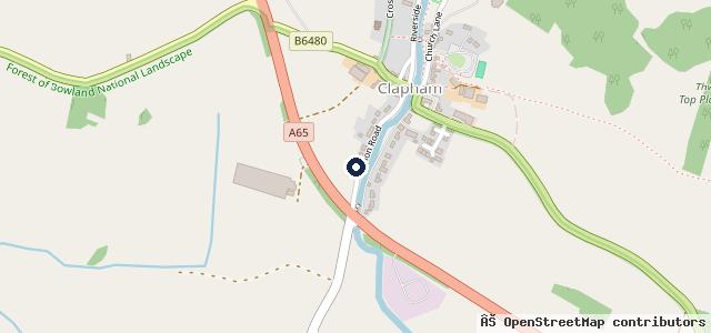 Map showing the location of Mark Leather Physiotherapy Ltd
