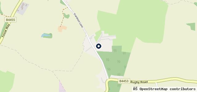Map showing the location of Frankton Lane Garage