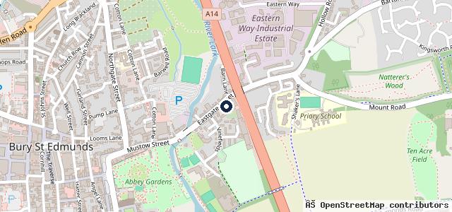 Map showing the location of A.P.T.E.C. Ltd