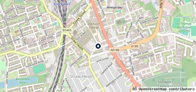 Map showing the location of A6 Autos MOT £39 - Test Centre , Car Repairs & Servicing