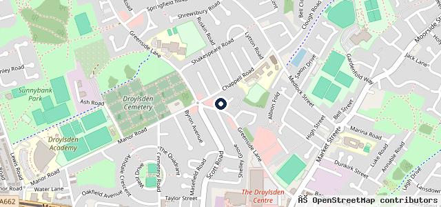 Map showing the location of AAA Tyre Shop, Mobile Tyres & Emergency Roadside Tyre Assistance