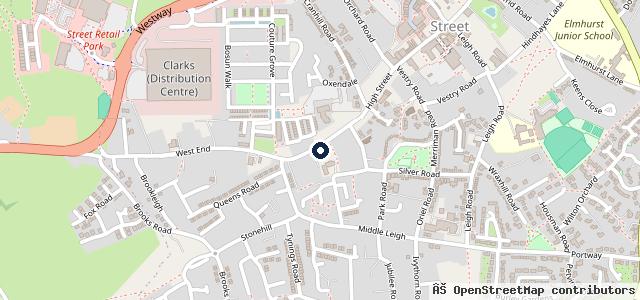 Map showing the location of Abbey Garage | Tavistock