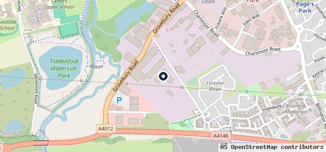 Map showing the location of CarShop Leighton Buzzard