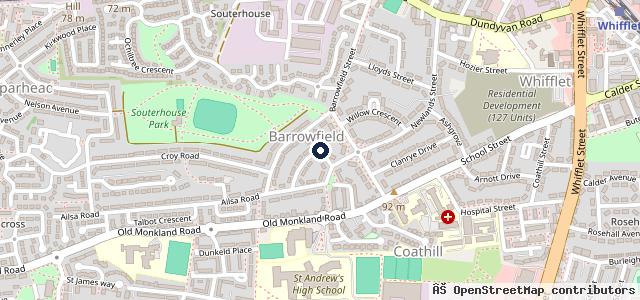 Map showing the location of Aqua Fleet (bosch) Limited