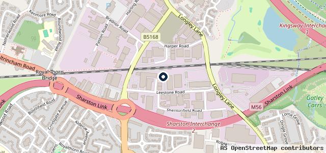 Map showing the location of Atlas Motor Services Ltd
