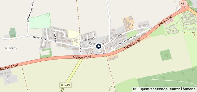 Map showing the location of Aucklands Garage Ltd