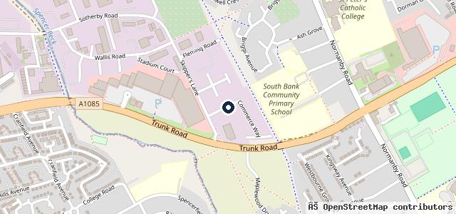 Map showing the location of Auto Centor