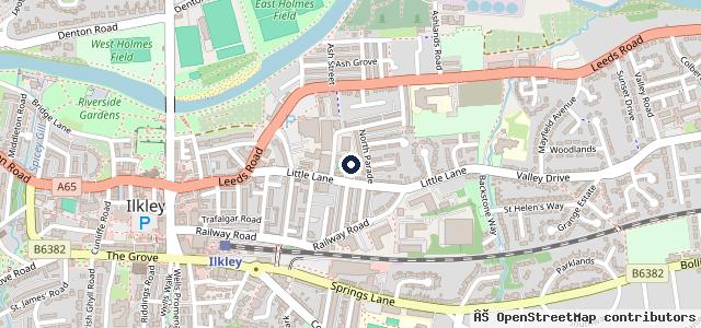 Map showing the location of Bankside Garage Ltd