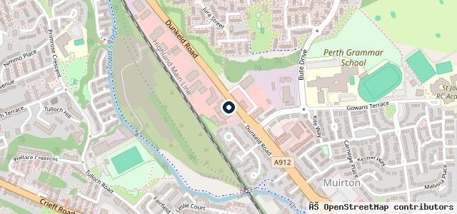Map showing the location of Cameron's Volkswagen- family run and owned dealership