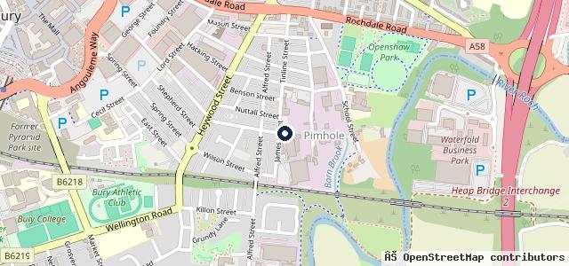 Map showing the location of Car Secure Bury Ltd