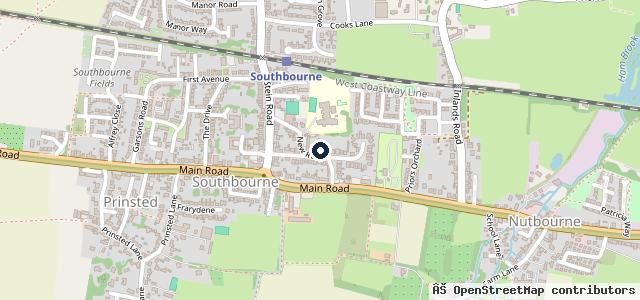 Map showing the location of New Road Motors