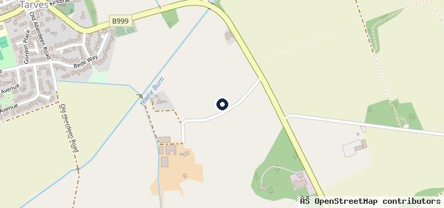 Map showing the location of Dinneswood Garage