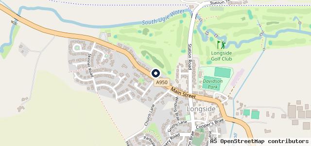 Map showing the location of Duthie Motors