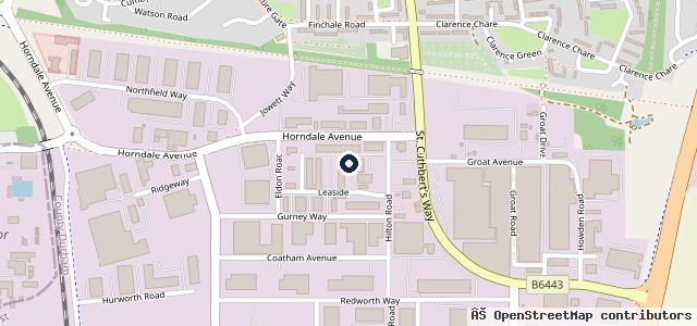 Map showing the location of Enhanced Automotive Solutions