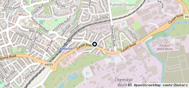 Map showing the location of Exhaust Tyres & Batteries Worcester Limited
