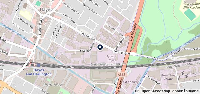 Map showing the location of FastTrak MOTs
