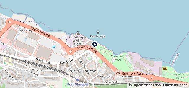 Map showing the location of Monk Fergus Motor Co