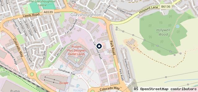 Map showing the location of Fix Auto Castleford