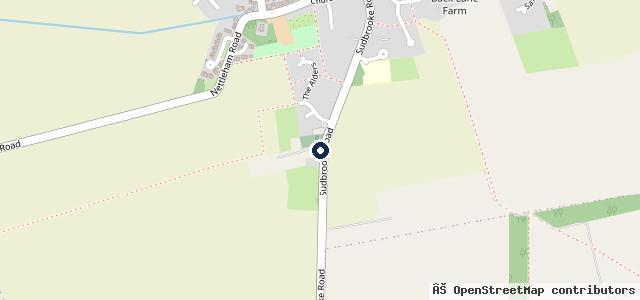 Map showing the location of Mark Harris Commercials