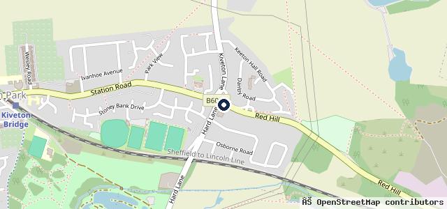 Map showing the location of Crossroads Garage Redhill Ltd