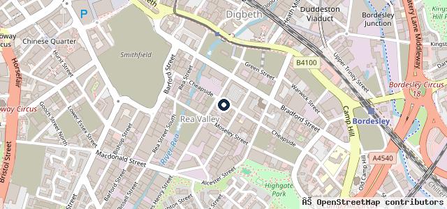 Map showing the location of A D H Automotive