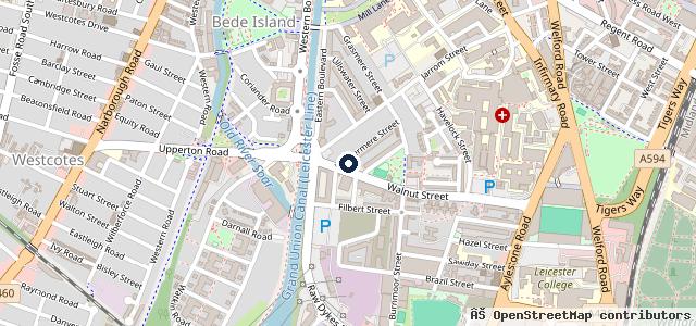 Map showing the location of A Langham & Sons Ltd