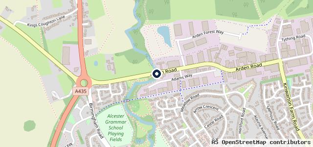 Map showing the location of AB Motor Services Ltd