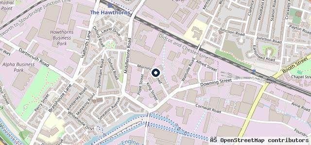 Map showing the location of BJ Motors