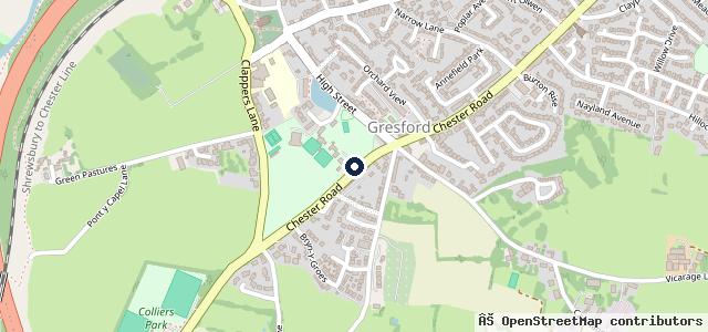 Map showing the location of Balmuir Garage