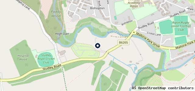 Map showing the location of JA Services (Ripon) Ltd