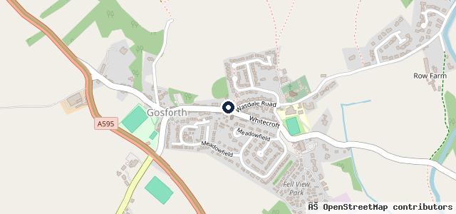 Map showing the location of Beck Place Services